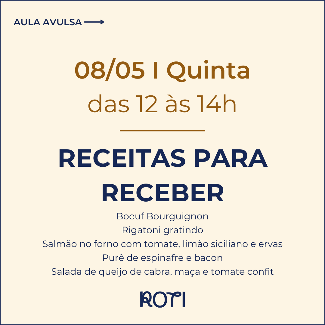 Receitas para Receber | 08/05 12-14h