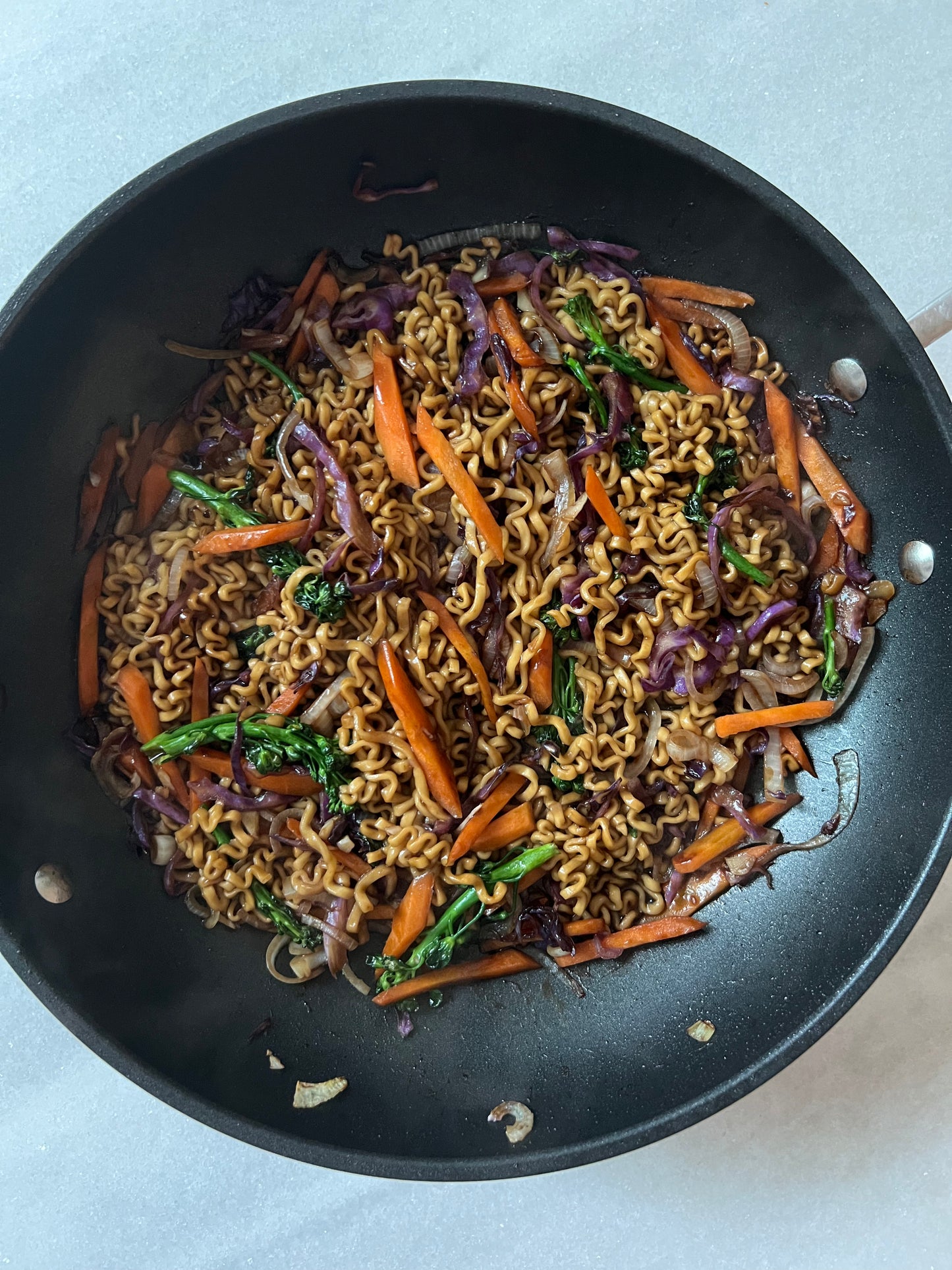 Yakisoba de legumes