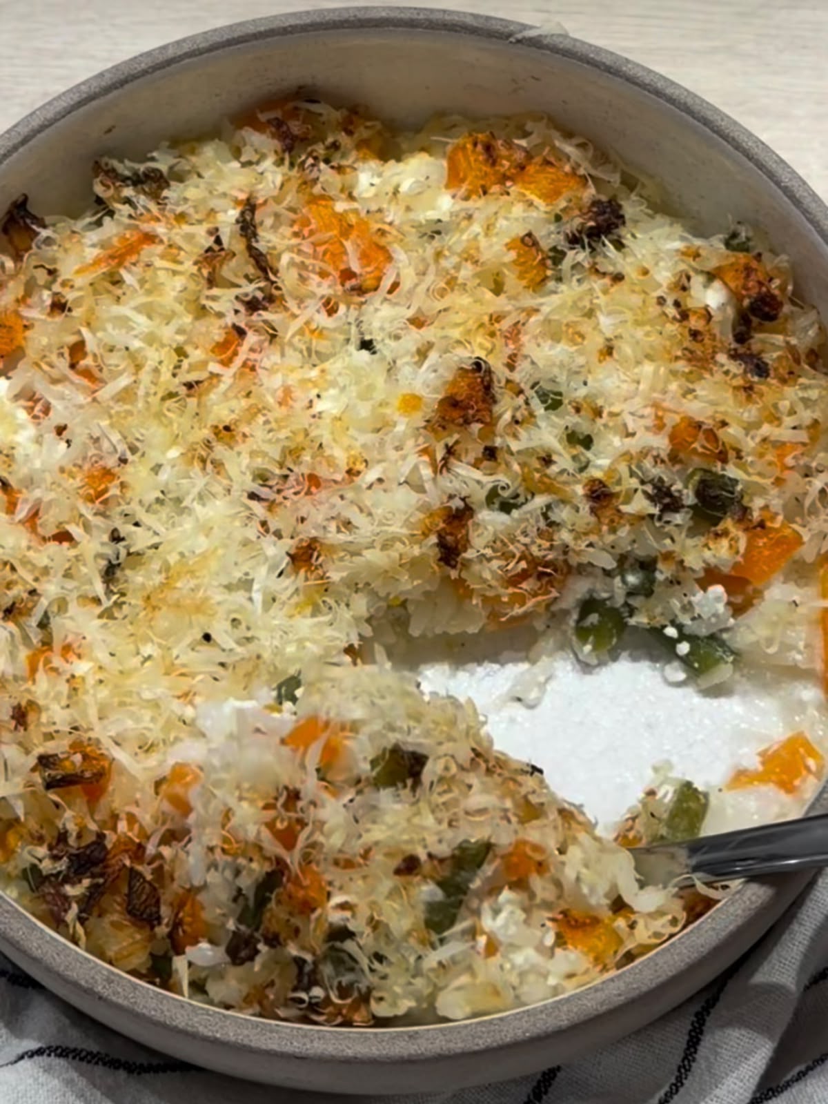 Arroz de forno versão mais leve