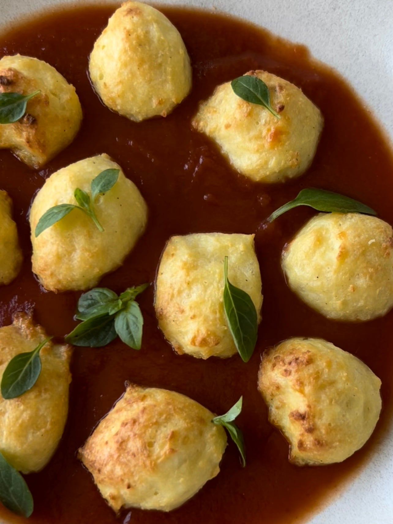 Almôndega de ricota