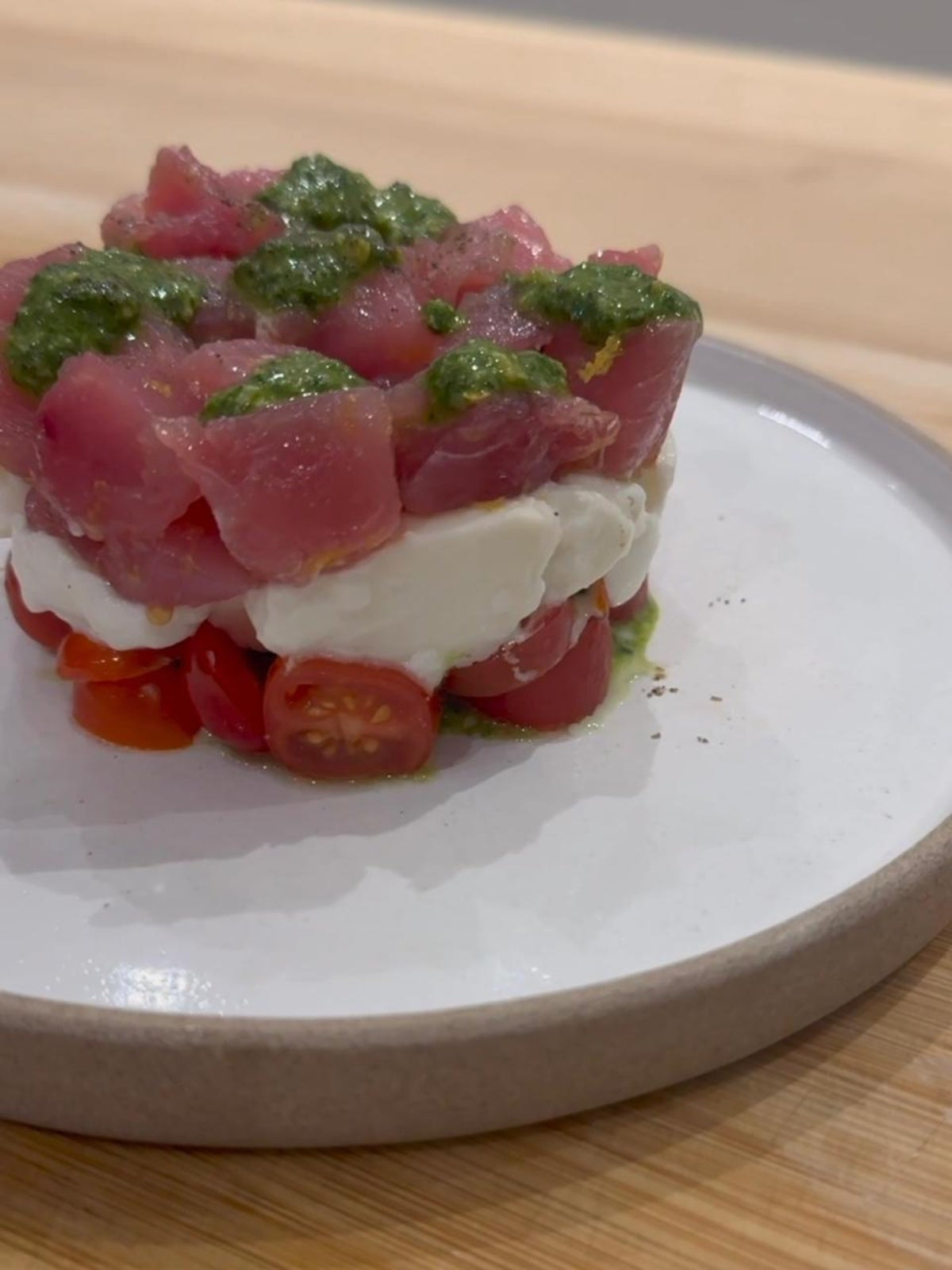 Atum caprese
