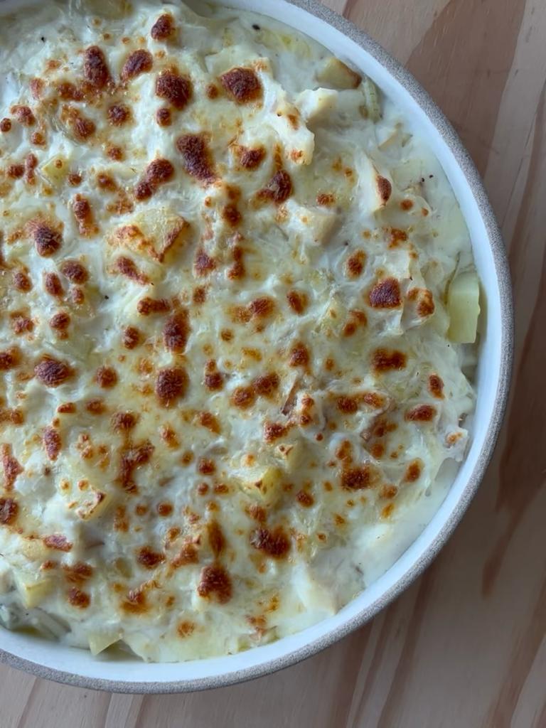 Bacalhau com natas