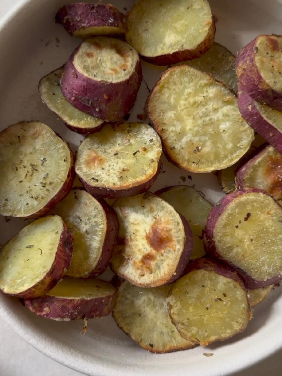 Batata doce na air fryer
