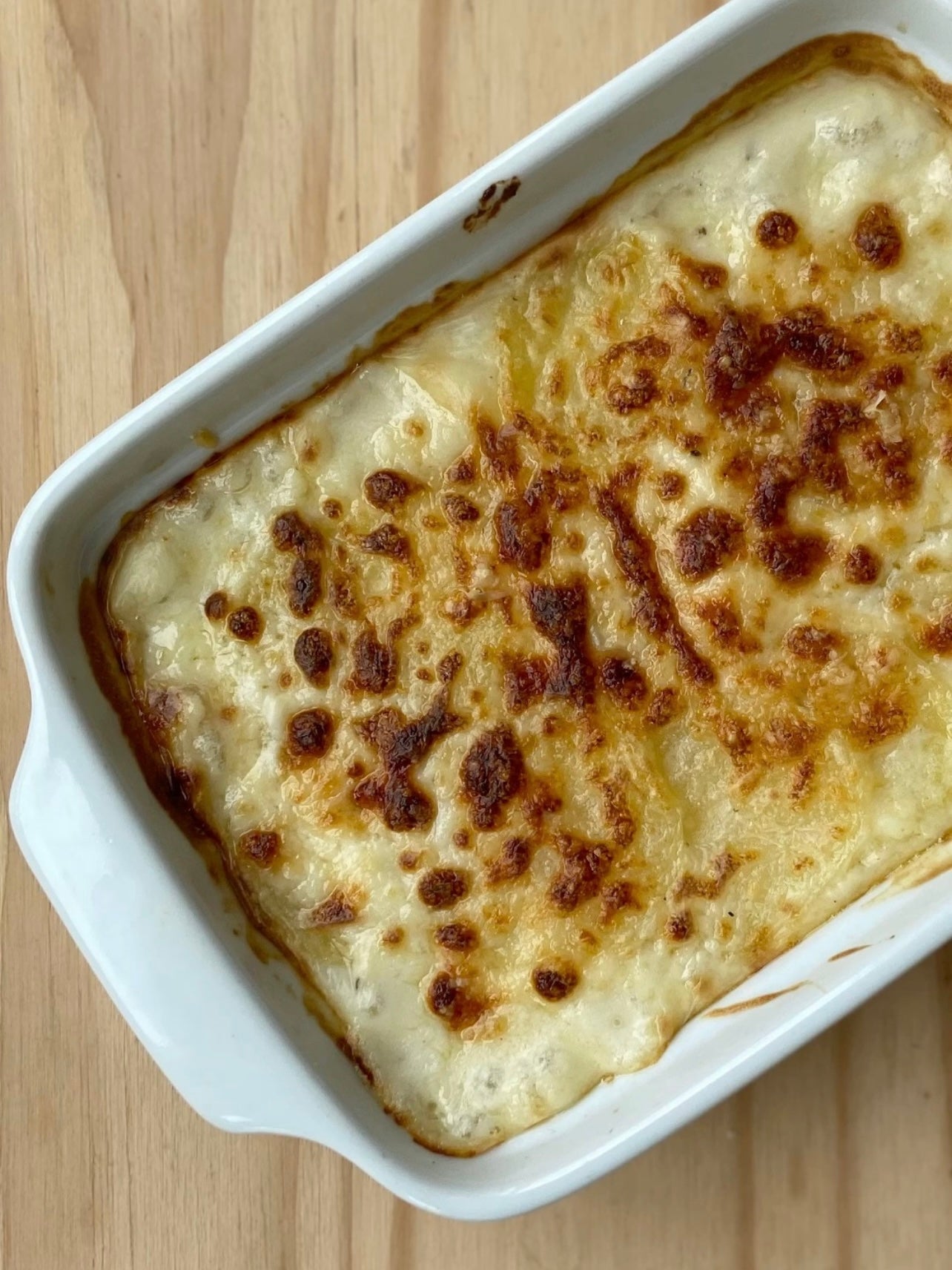 Batata gratinada