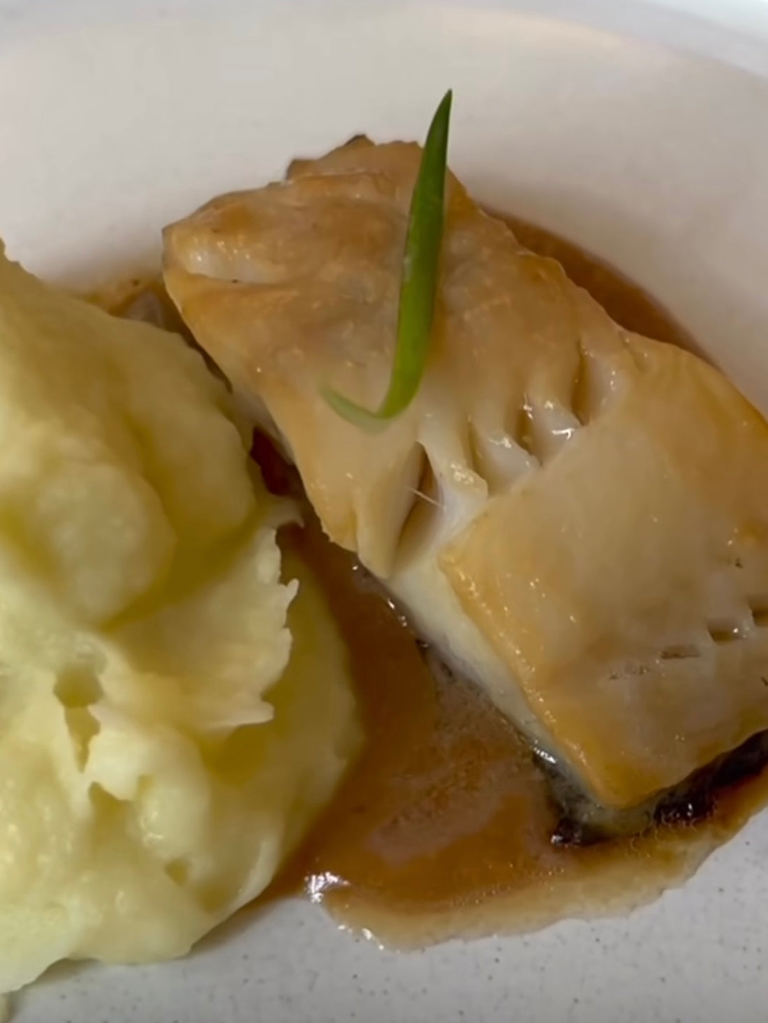 Black cod com molho miso