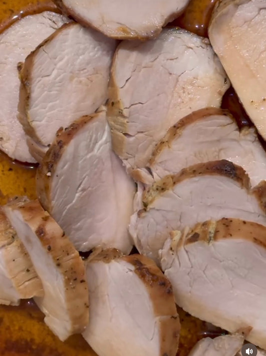 Filé suíno na air fryer