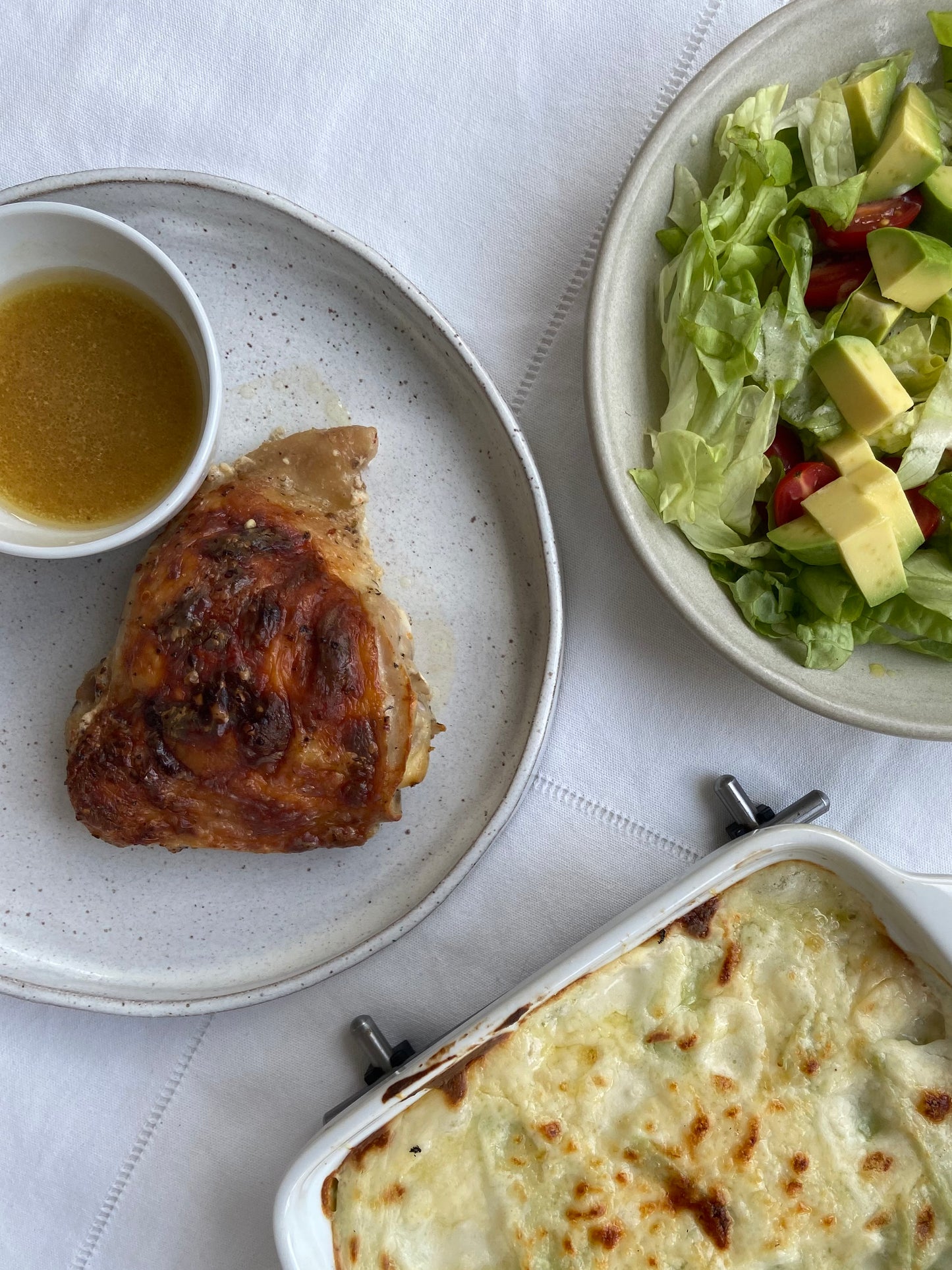 Frango assado no iogurte