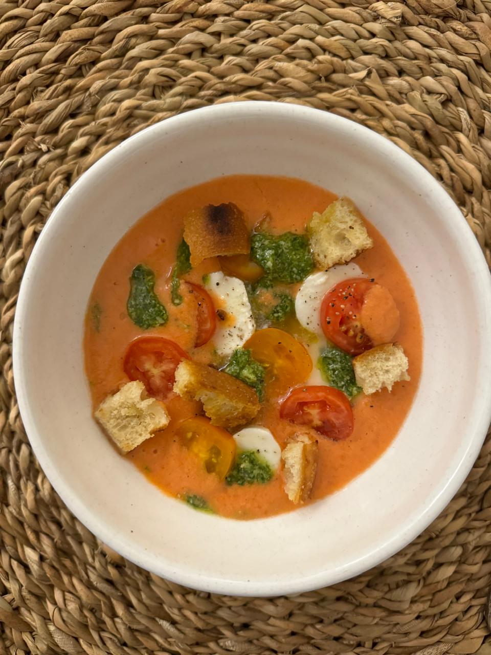 Gaspacho Caprese