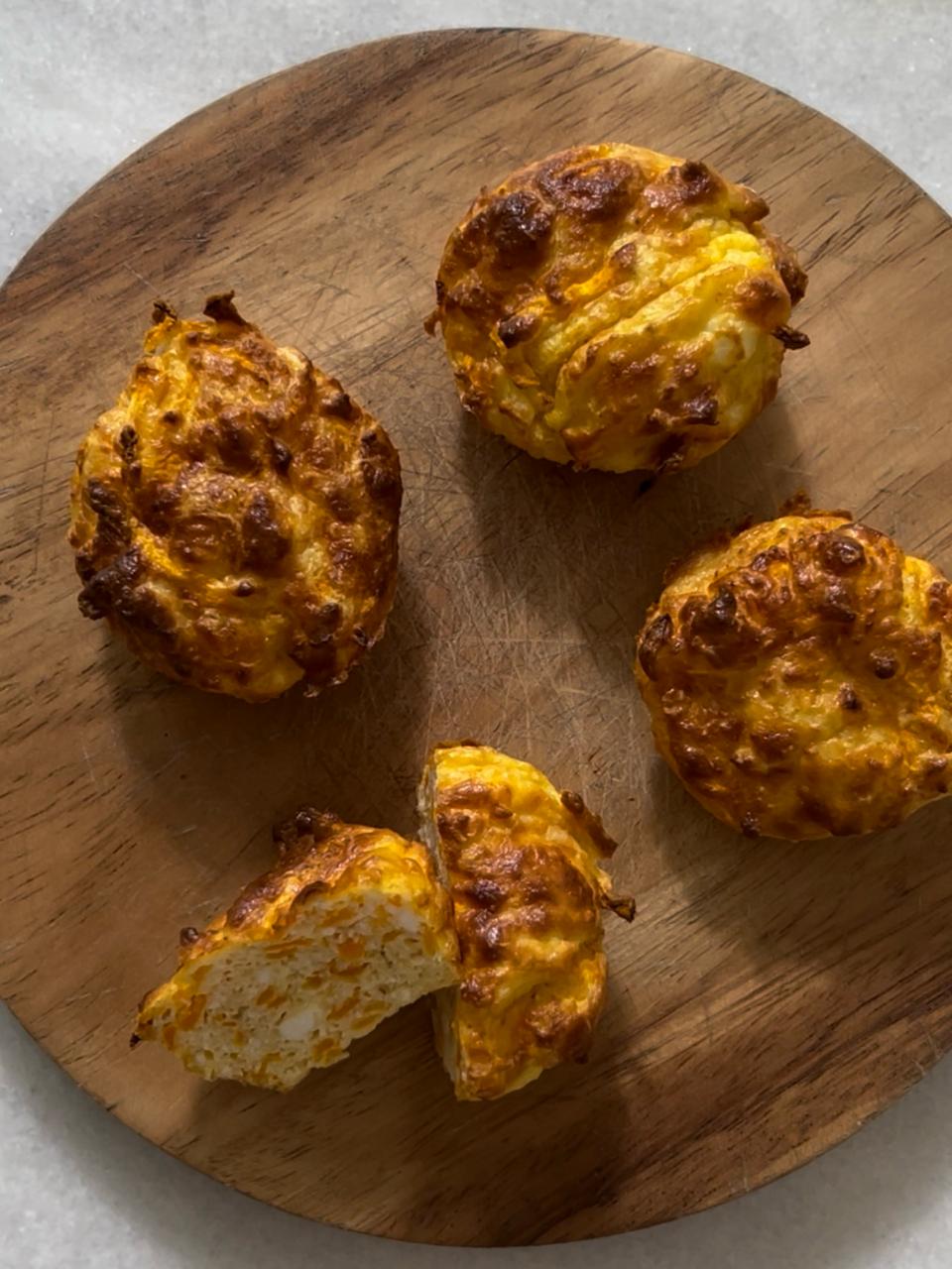 Muffin de cenoura com ricota