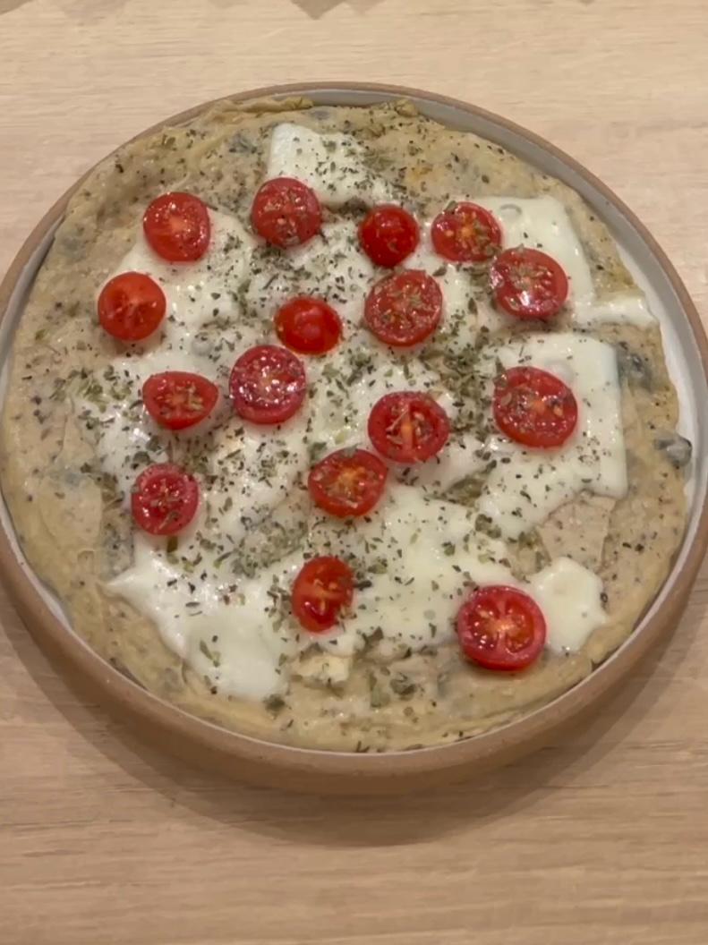 Pão sírio de aveia