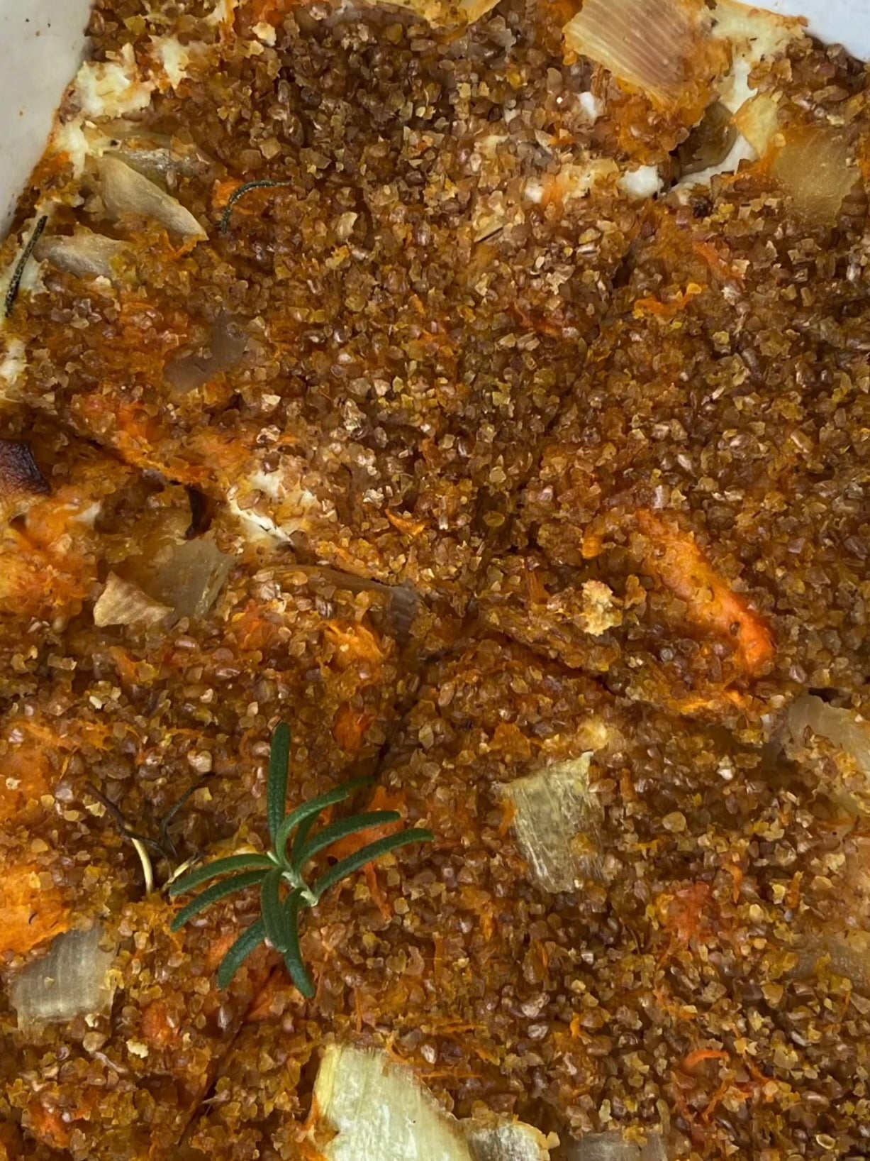 Quibe de abóbora com ricota