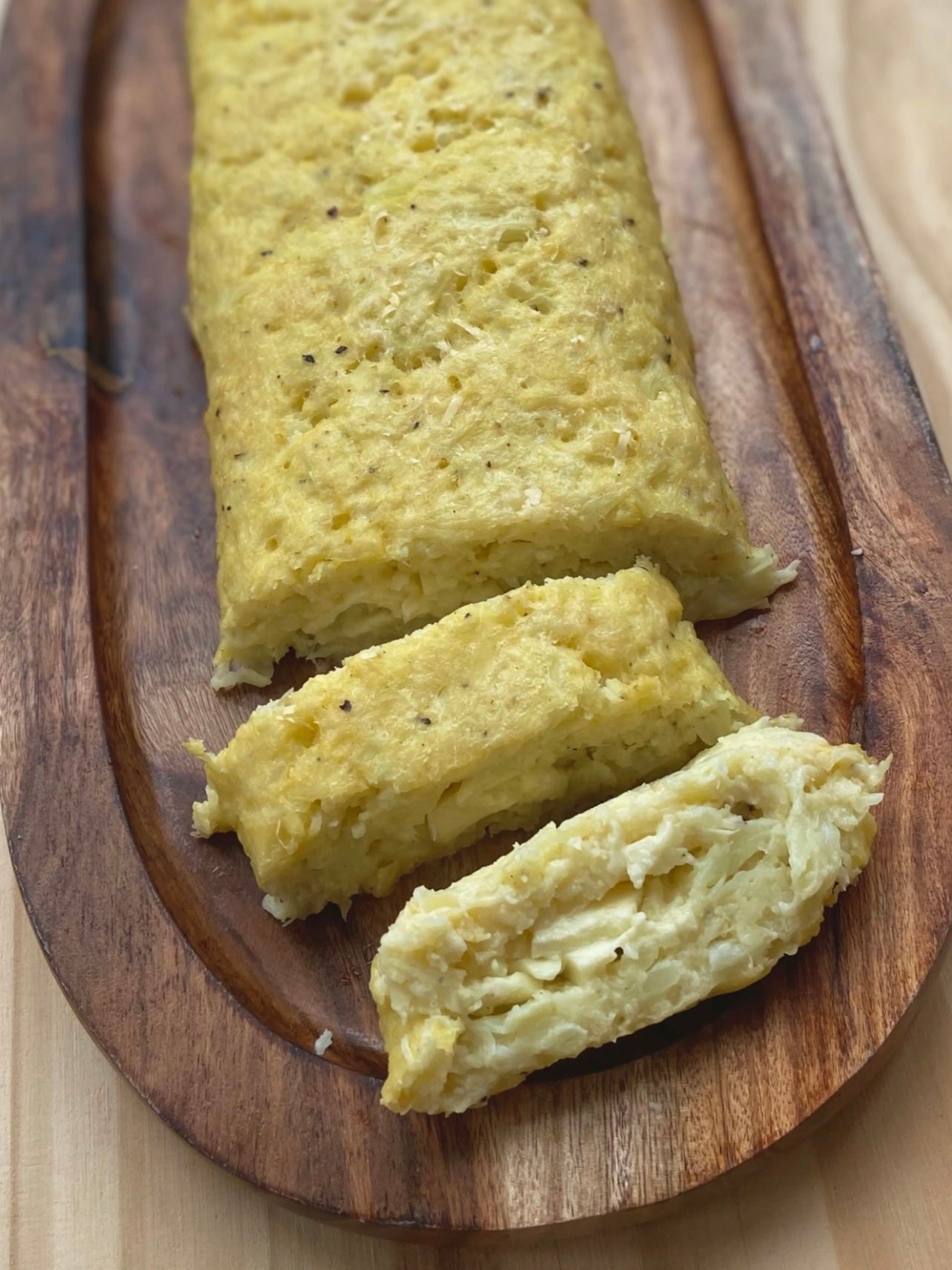 Rocambole de couve-flor