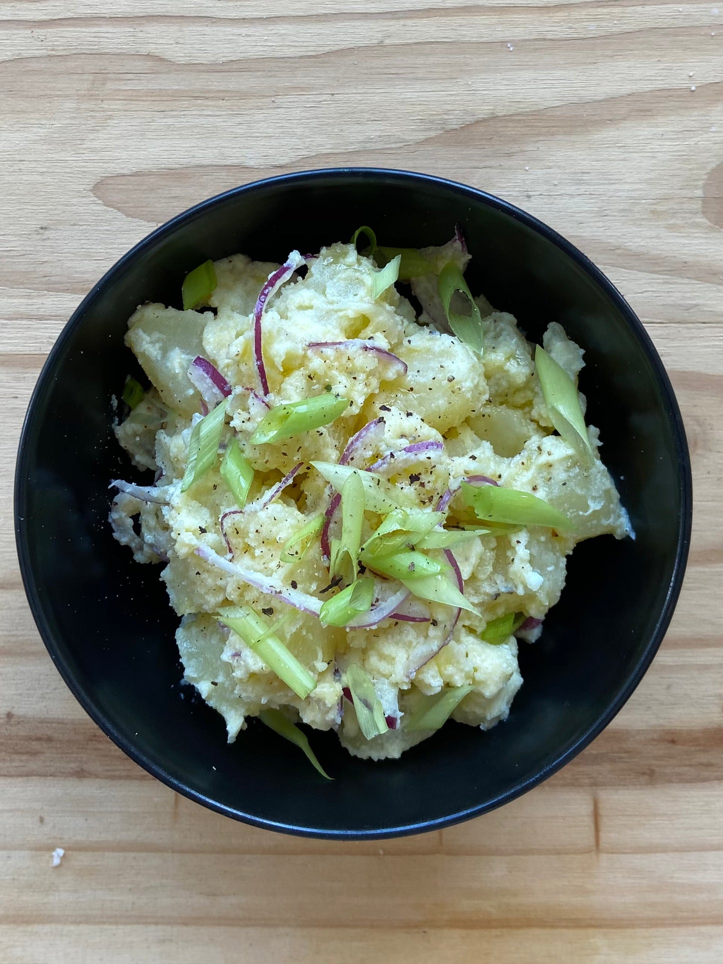Salada de batata sem maionese