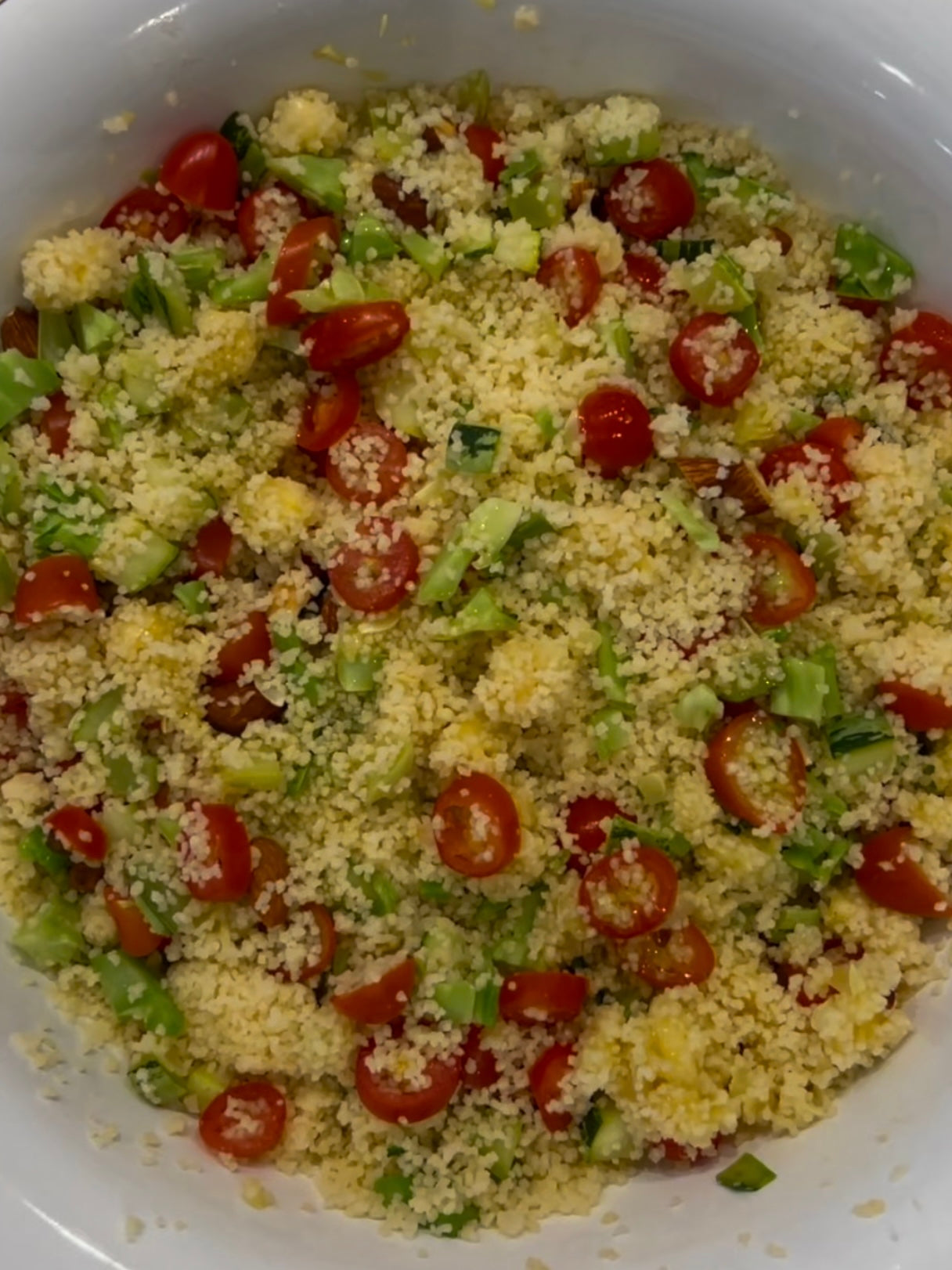 Salada de cuscuz marroquino