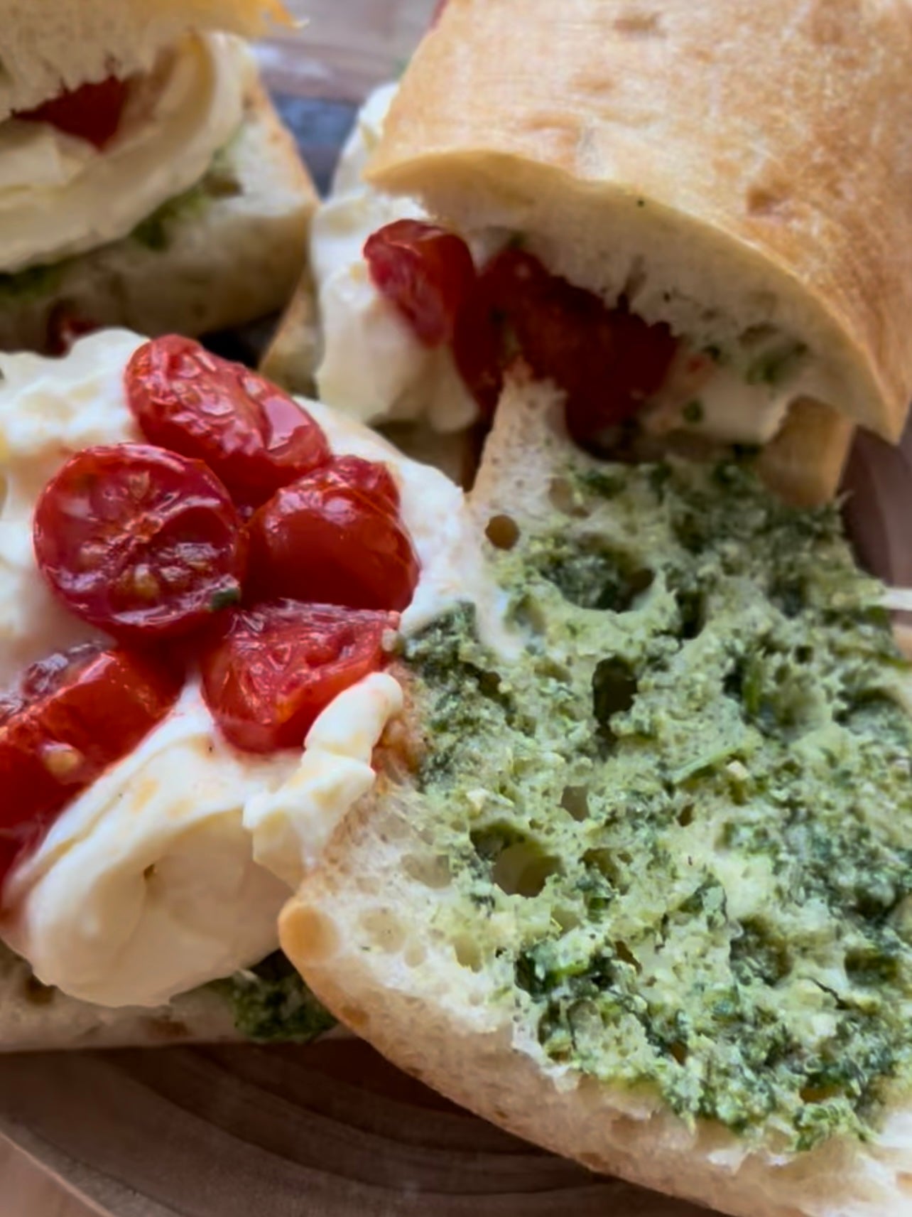 Sanduíche caprese