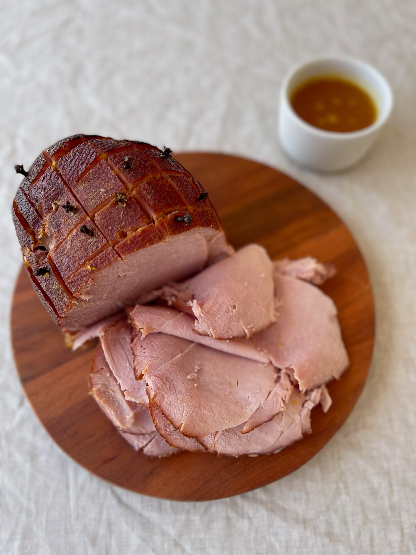 Tender com molho de laranja