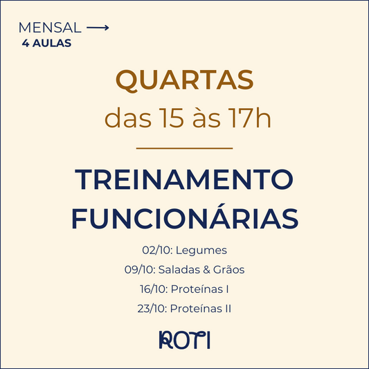 Treinamento para Funcionárias | Quartas