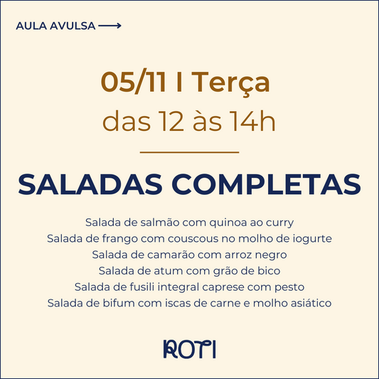 Saladas Completas | 05/11 12-14h