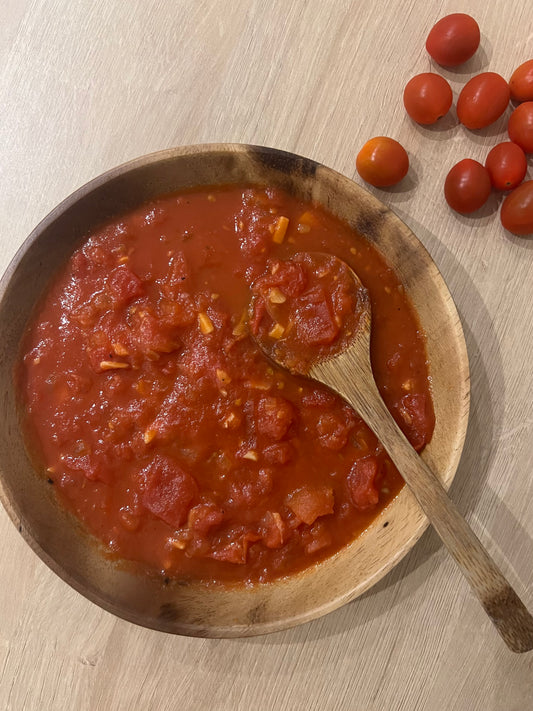 Molho de tomate 15 minutos