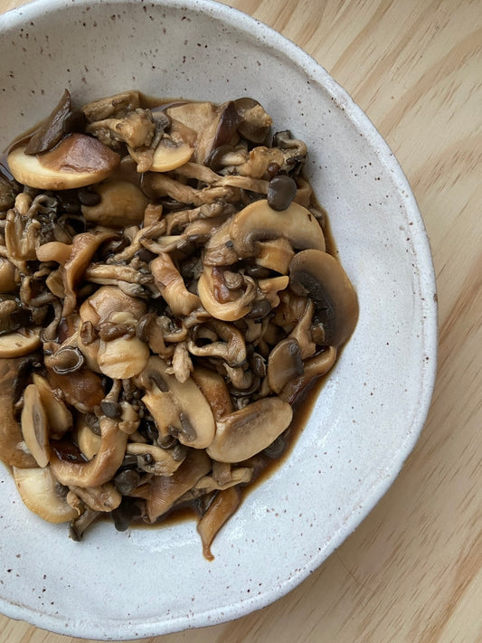Mix de cogumelos oriental
