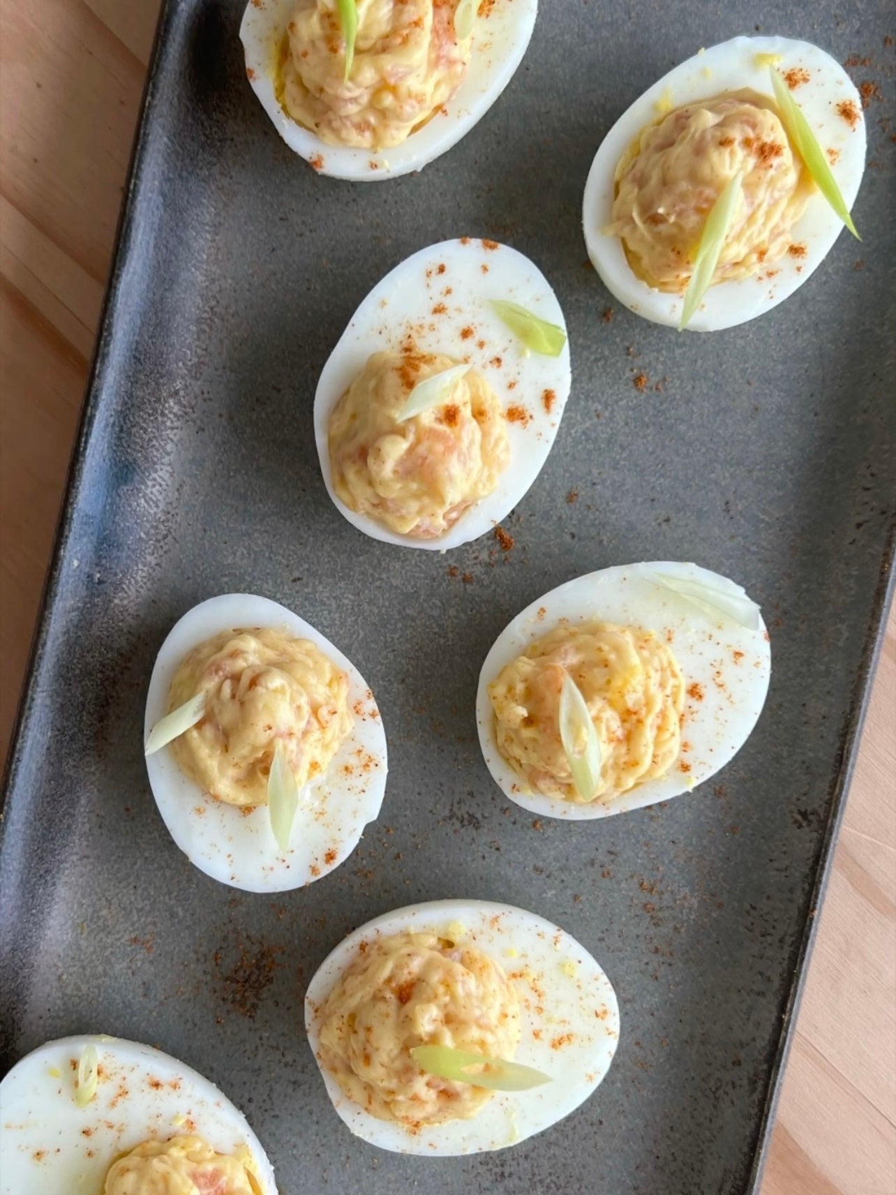 “Deviled eggs” ou ovos recheados