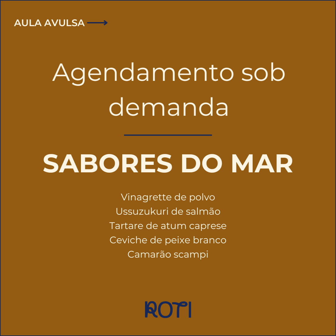 Sabores do Mar | Sob demanda
