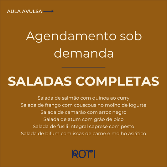 Saladas Completas | Sob demanda