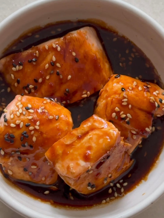 Salmão Teriyaki