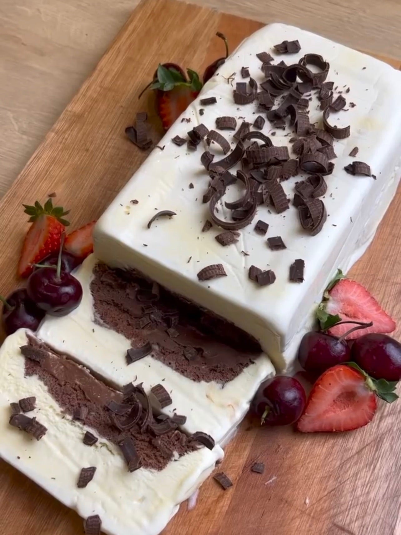 Chocolate Roti Sorvete com mousse de chocolate – Roti na cozinha