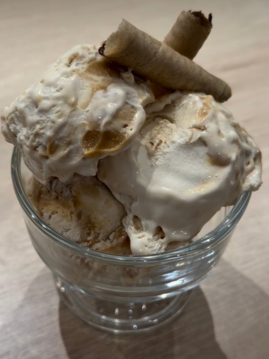 Sorvete de doce de leite