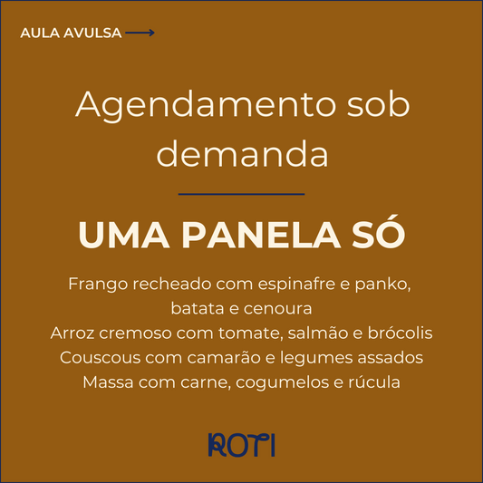 Uma panela só | Sob demanda